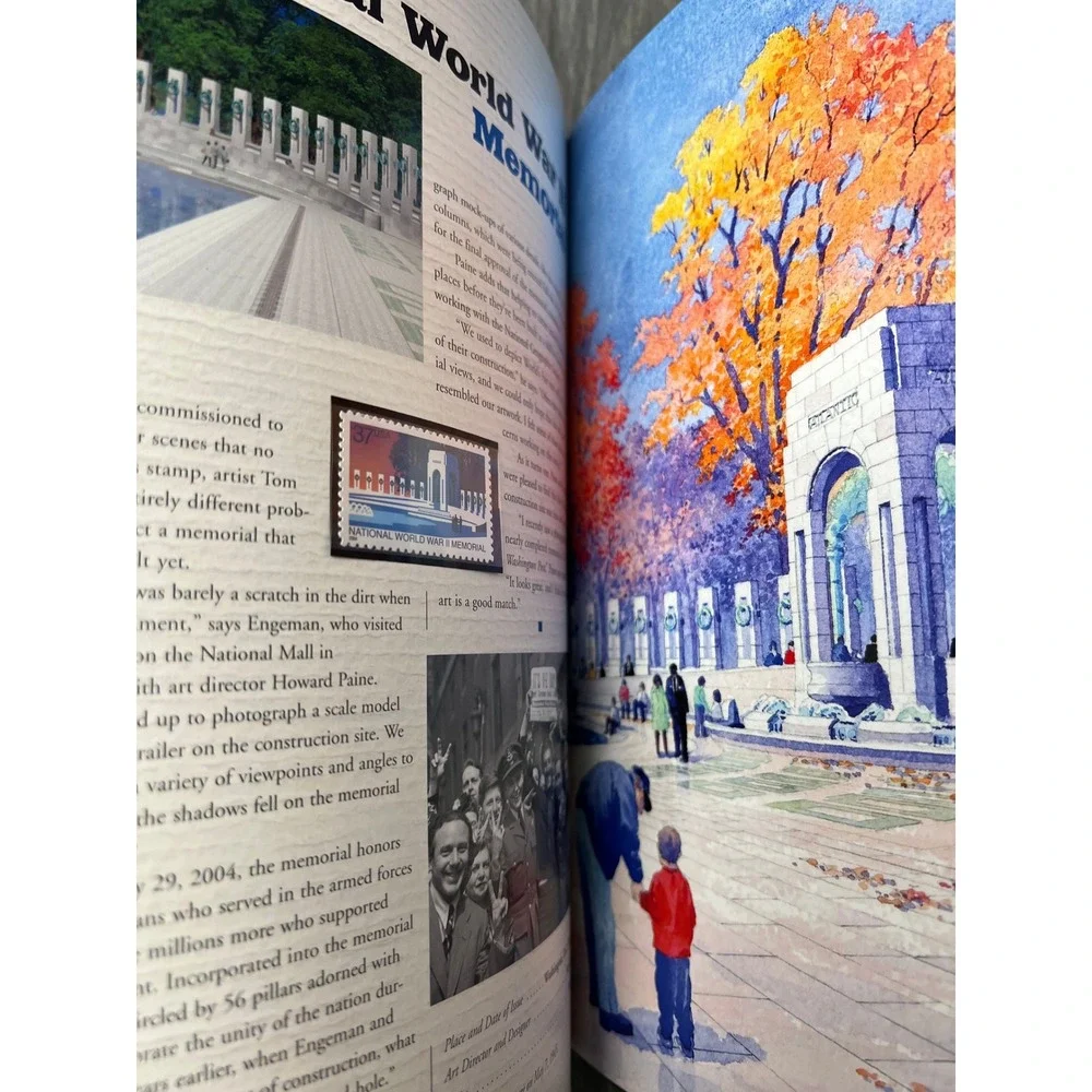 USPS The 2004 Commemorative Stamp Yearbook Hardcover Book Disney John Wayne Art